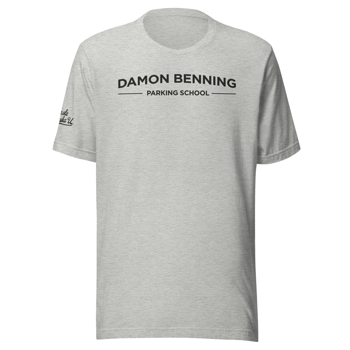 Damon Benning Parking School (Grey or Red with Black Script)
