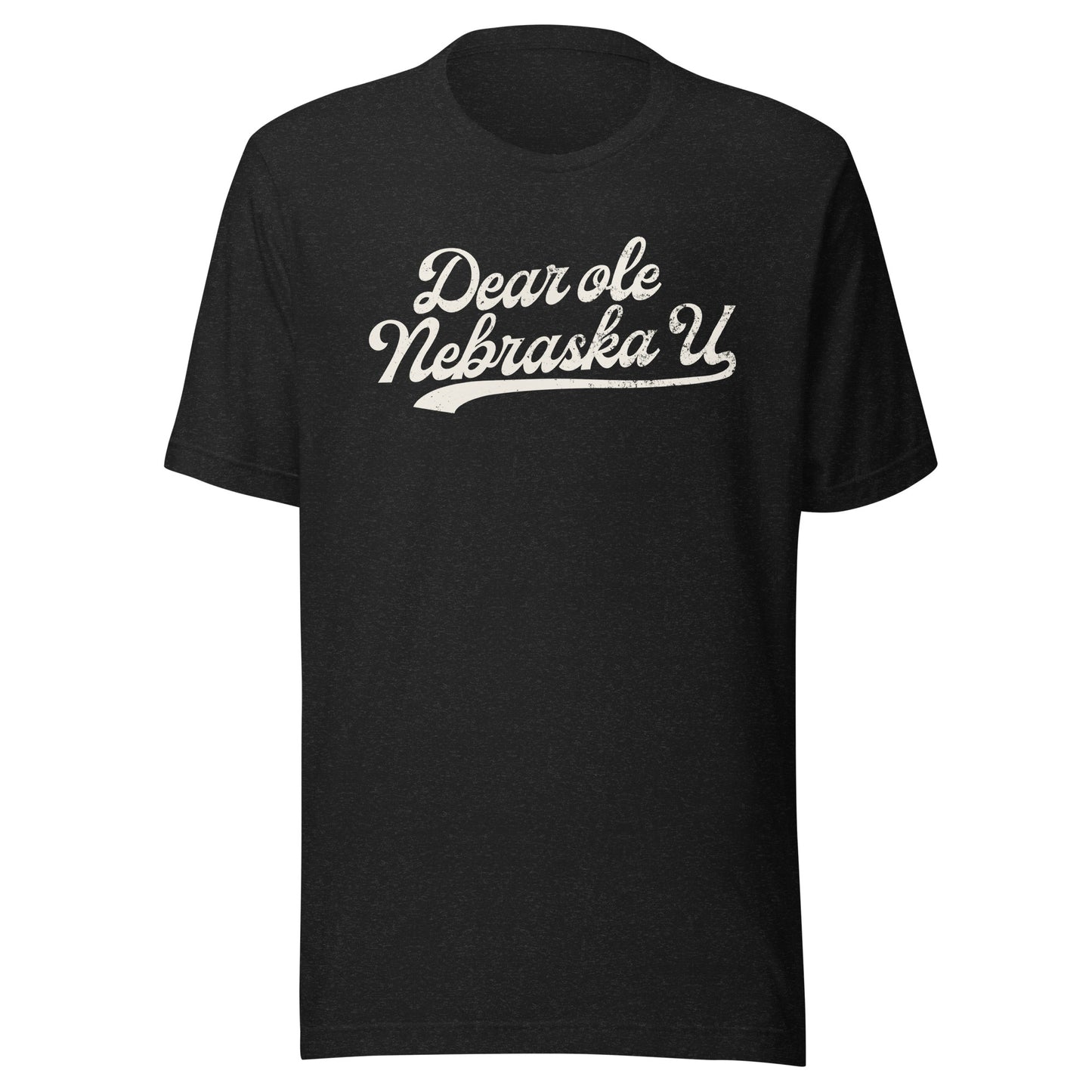 Dear Ole Nebraska U (Red or Black with Cream Script)