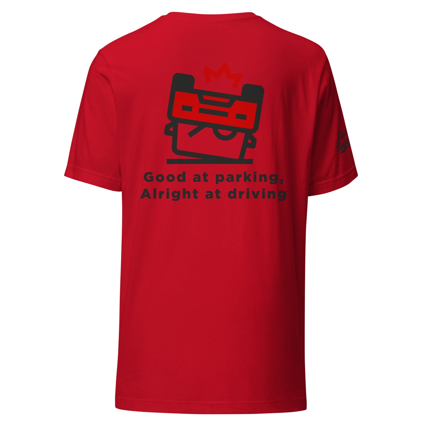 Damon Benning Parking School (Grey or Red with Black Script)
