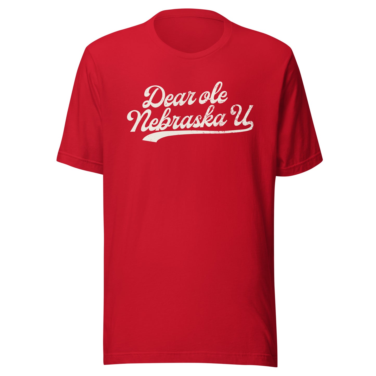 Dear Ole Nebraska U (Red or Black with Cream Script)