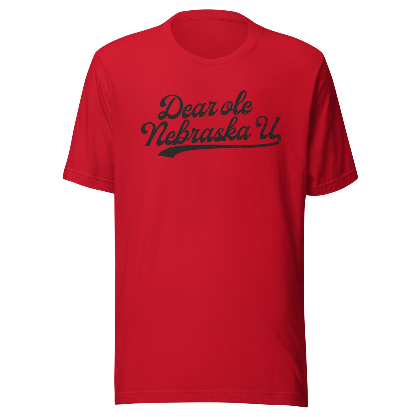 Dear Ole Nebraska U (Grey or Red with Black Script)