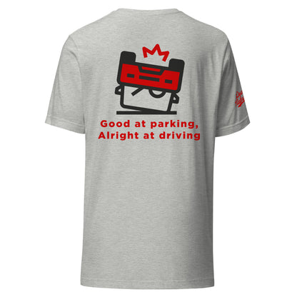 Damon Benning Parking School (Black or Grey with Red Script)