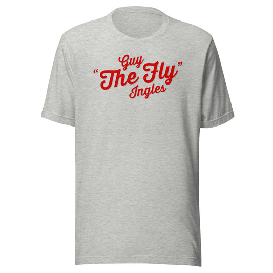 Guy "The Fly" (Grey with Red Script)