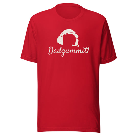 Dadgummit (Red with White Script)